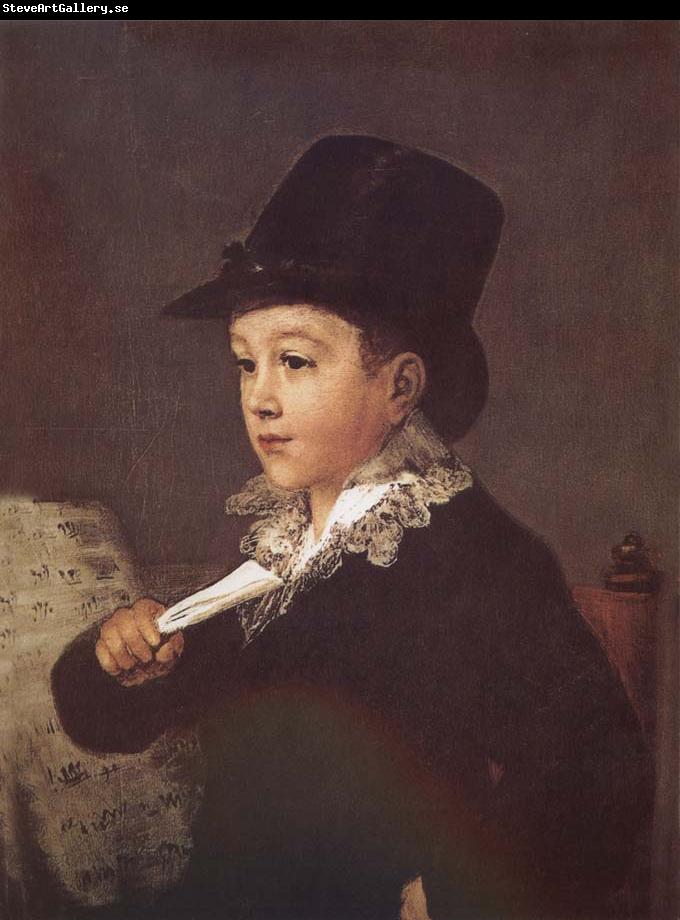 Francisco Goya Portrait of Mariano Goya